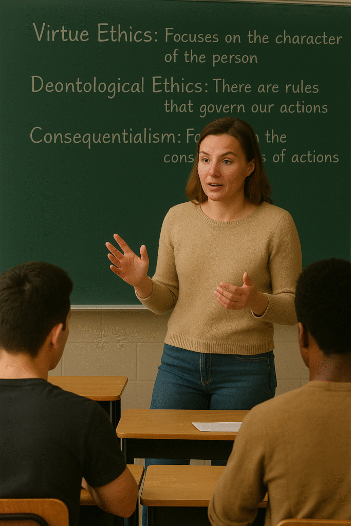 Business & Society BADM 605 – Modules 3-4 – On Different Approaches to Prescriptive and Descriptive Ethics