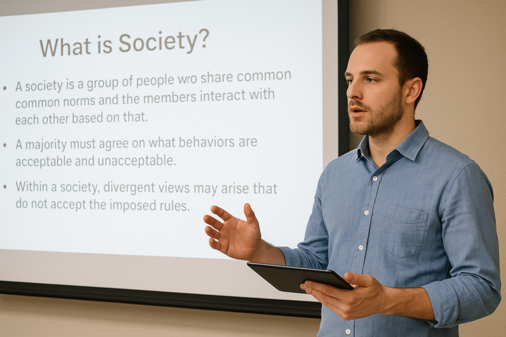 Business & Society BADM 605 - Modules 1-2 - On Society, Human Nature, Social Norms, and Ethics