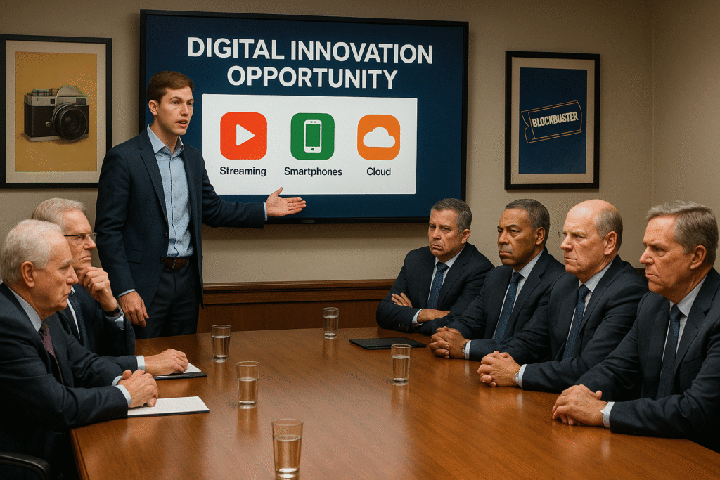 MGMT 615 Leading Organizations – Business decisions during technological transitions