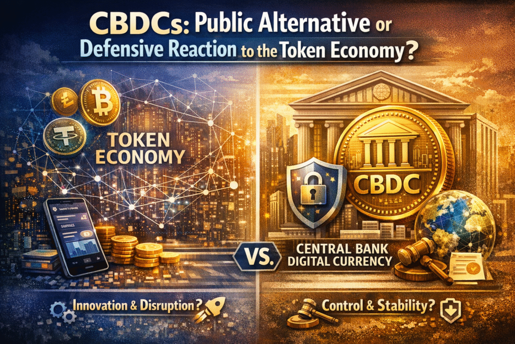 CBDCs a public alternative to the Token Economy?