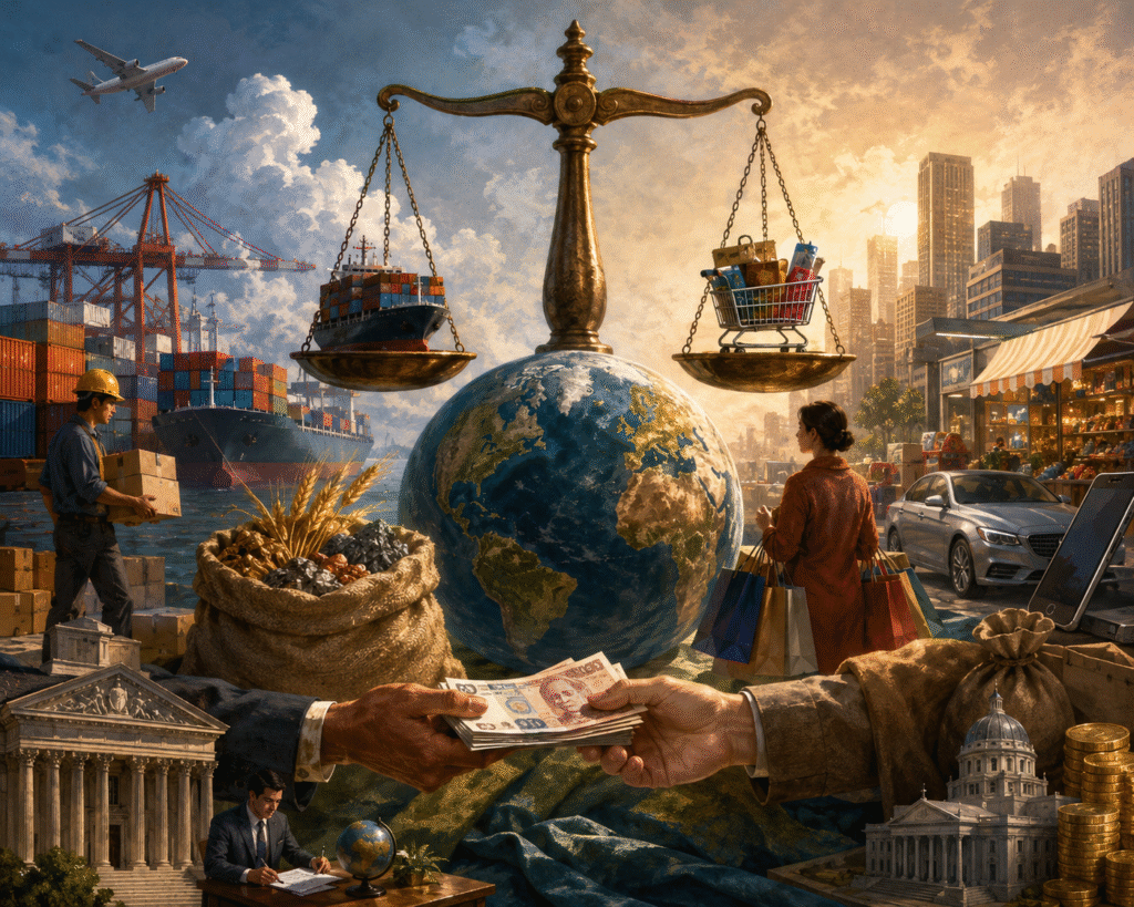 Exchange Rates: Nominal, Real, and Trade Effects