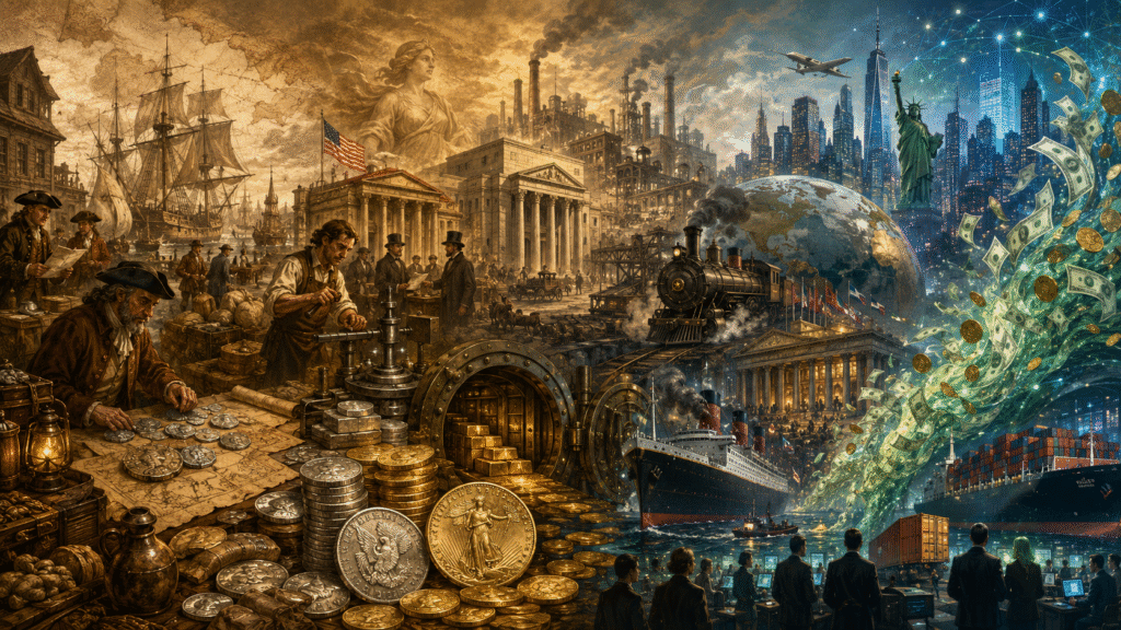 History of the U.S. Dollar: Origin and Global Power